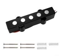 Electric Bass Guitar 5 String for jazz Pickup Single Coil Design 95mm Poles N65K B68K Balanced Output(ponticello)