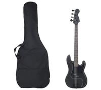 Electric Bass Guitar for Beginner with Bag Precision Bass Jazz Bass vidaXL