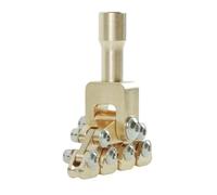 Electric Bass Guitar Fractal Fret Press Installation Tool, Guitar Luthier Repair Tool