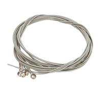 Electric Bass Strings 4-String Set, Nickel-Plated Steel Wound for 4 String Electric Bass, 044-057-079-100 Gauge, 47.2in Length, Compatible with Standard 4-String Bass Guitars