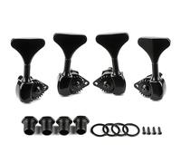 Electric Bass Tuner Peg Machine Head Knobs 1:20 Ratio Open Gear Tuners Tuning Pegs Replacement Bass Accessory Guitar Parts Accessories