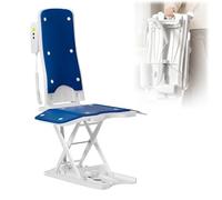 Electric Bath Lift, Portable and Foldable Chair Lift, Easy Clean Design, Lightweight, 150 Kg Capacity for Safe Assistance Getting Up from the Floor