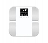 Electric Bathroom Scale 180kg Digital LCD BMI Body Muscle Fat Water Bone Mass UK