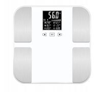 Electric Bathroom Scale 180kg Digital LCD BMI Body Muscle Fat Water Bone Mass UK