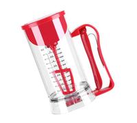 Electric Batter Dispenser Cordless Battery Powered Pancake Batter Mixer Separator Automatic 1500ML Kitchen Baking Tool for Home Professional Bakery ABS Silicone Stainless Steel