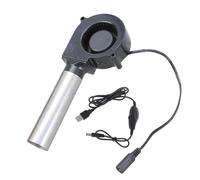 Electric BBQ Fan Air Blower for Outdoor Camping Barbecue Handheld Ventilator Grill Cooking Fan Air Blower