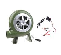 Electric BBQ Fan Air Blower for Outdoor Camping Barbecue Handheld Ventilator Grill Cooking Fan Air Blower