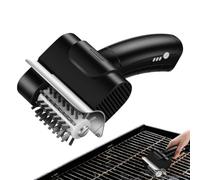Electric BBQ Grill Brush - Rechargeable Cordless Cleaning Tool, Automatic Grill Scrubber | Durable Kitchen Camping Maintenance Accessory, Lightweight Picnic Outdoor Companion, Portable Party Gathering