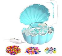 Electric Beading Machine Automatic Jewelry Beader Tool with ABS/PP Construction Portable Bead Stringer for Home Use Automatic Bead Threading Machine for Jewelry