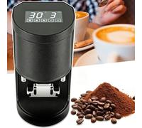 Electric Bean Powder Press Machine, 1200 N Thrust, Stainless Steel Head, One-Touch Operation for Coffee Shops, Cafes, Hotels, Restaurants