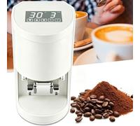 Electric Bean Powder Press Machine, 1200 N Thrust, Stainless Steel Head, One-Touch Operation for Coffee Shops, Cafes, Hotels, Restaurants