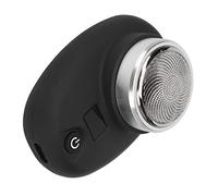 Electric Beard Trimmer Cordless Mini USB Rechargeable LED Display Waterproof Beard Clipper for Men (Matte Black)