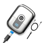 Electric Beard Trimmer - USB-C Charging Head with LED Display | Compact Waterproof Electric Shaver with Magnetic Case for Home Car Camping