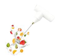 Electric Beater, Wireless Stainless Steel Shaker | Electric Egg Mixer and Hand Mixer - Home Kitchen Accessory for Cream Coffee Cake Mousse Milk Coffee Bar