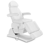 Electric Beauty Bed 3 Motors 200 W 197 x 60 x 65 89 cm 150 kg White - Beauty Therapy Beds by Physa White
