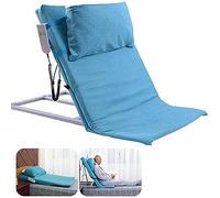 Electric Bed Backrest Adjustable Sit-Up Back Stand Aid Pillow for Reading Sitting Relief from Back Pain Leg Pain Heartburn Acid Reflux