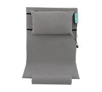 Electric bed backrest, electric bed lift, portable medical backrest, adjustable 2-65°, with remote control,Gray