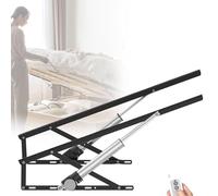 Electric Bed Lift Mechanism, Heavy-Duty Hydraulic Lifting System for Storage Beds, Folding Spring Hinge for Sofa Beds, Compatible with Various Mattresses