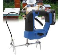 Electric Bee Remover, 4 Speeds Cordless Beehive Shaking Machine, 150w Clamp Spleen Bee Shaker Tool, Rechargeable Design, Can Get Rid Of The Shackles Of The Line Blue