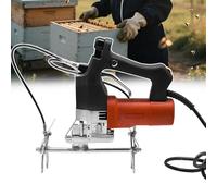 Electric Bee Remover Frame Shaker Machine with Industrial Clamp, 6-Speed Adjustable for Efficient Hive Management
