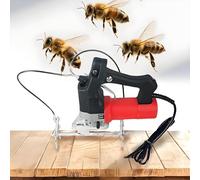 Electric Bee Remover, Handheld Bee Shaker 150W Beehive Frame Shaking Machine, Beekeeping Equipment, Clamping 23-30mm, 6 Speeds