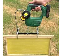 Electric Bee Shaker 9 Speeds 150W Handheld Bee Removal Tool 2000r/Min Honey Extractor Beehive Frame Shaking Machine with Charger & Storage Box
