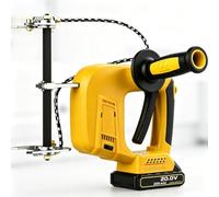 Electric Bee Shaker with 9-Speed Settings - Upgraded Beekeeping Frame Shaking Machine - Rechargeable 2000 mAh Battery and Beekeeping Gloves for Farmers