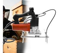 Electric Beehive Frame Shaker - 6-Speed Handheld Bee Remover with Reinforced Clamp for Efficient Hive Management