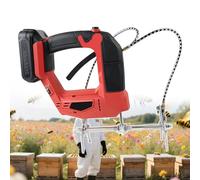 Electric Beehive Shaker Beekeeping Tools,Chargeable Bee Remover Prevent Stings,Four Gear Adjustment,Clamping Width 23-33mm,Portable Bee Shaking Machine