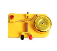 Electric Bell Experiment Model Electromagnetic Demonstrator Physics Circuit Teaching Aid Elementary Middle School Classroom Science Educational Tool Lab Electromagnetism Principle Learning