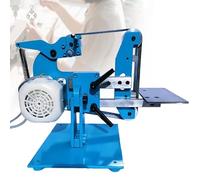 Electric Belt Sander, 750W Vertical & Horizontal Bench Sander with 5 Sanding Belts, Grinder for Wood and Metal