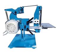 Electric Belt Sanding Machine,5 Sanding Belts,Vertical/Horizontal Dual-Use,Speed Adjustable 50-6500 RPM,750W/1100W Brushless Motor,Belt Sander for Metal Working,Bench Polisher 750W