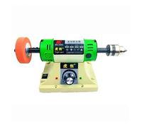 Electric Bench Polishing Grinding Machine Gem Jewelry Rock Grinder Desktop Lathe Polisher Adjustable Speed 0-10000RPM 750W for Gem Stone