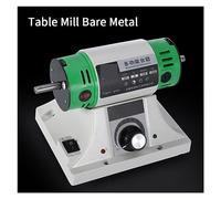 Electric Bench Polishing Grinding Machine Gem Jewelry Rock Grinder Desktop Lathe Polisher Adjustable Speed 0-10000RPM 750W(Groen)