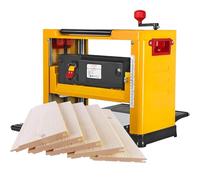 Electric Benchtop Planer, 2000W Multifunctional Woodworking Tool, 13 Inch Thickness Planer with Copper Motor, Adjustable Height 6-160mm, 1-3mm Thickness