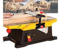 Electric Benchtop Wood Planer, Heavy Duty 1800W for Smooth Woodworking and Precise Wood Cutting
