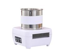 Electric Beverage Chiller and Warmer, Instant Drink Cooler with Aluminum Mug for Milk, Water, Wine, Beer, Cola - Ideal for Travel and Home Use