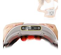 Electric Bian Stone Abdominal Massager, Tummy Kneading Instrument with 2 Modes & 2 Strengths, 1800mAh Battery for Bloating, Constipation Relief & Relaxation