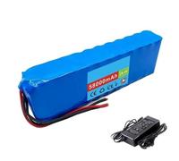 Electric Bicycle Battery 24V 58Ah 7S3P Rechargeable Battery Pack with Charger and BMS High Power Battery Waterproof PVC Shell Aging-Resistant for 200W-800W Motor 24V 58AH,XT30+DC