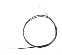 Electric Bicycle Brake Cable For E-bike And Motorcycle, Rear Drum Brake Line, Aluminum Alloy Housing, Fit For Most Ebikes, Black(2.5M rear)