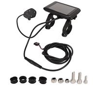 Electric Bicycle Display Panel HD Multifunction ABS LCD for Bicycle Mod, Support Models 22.2mm Handlebar