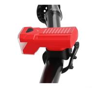 Electric Bicycle for horn 12V Loud Train for horn, for E-Bike Instrument | Waterproof Plastic Metal Accessory Quality Large Sound Safety Red