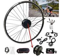 Electric bicycle front wheel 20 24 26 27.5 28 29 Inch 700C Rear Wheel 24V 36V 48V 250W 350W 500W Rear Drive Rotary Motor Sets,48V250W-20In