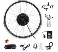 Electric bicycle front wheel Kit E-S,36V 250W/350W/500W Brushless Gear Hub Motor E-With Lcd8S Display, Diy Cycling Modification (36V/250W,700C)