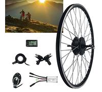 Electric bicycle front wheel Waterproof For Mountain 20 24 26 27.5 28 29 Inch 700C Rear Wheel 36V 48V 250W Rear Drive Rotary Motor Sets,48V250W-24In