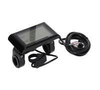 Electric Bicycle LCD Display, Watertight Bicycle Computer, Speedometer Odometer with Backlight, Multi Level Pas Adjustment, for Electric Cycle Cycling Accessories Upgrade