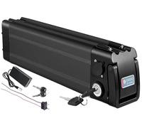 Electric Bicycle Lithium Battery 36V 48V with Charger and BMS - Folding Built-in Design(48V15AH,3)