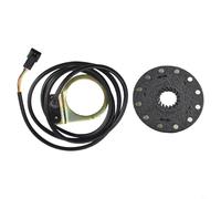 Electric Bicycle Pedal PAS Assistant Sensor 5 8 12 Magnets Speed Sensor with 100cm Cable for Electric Bike Cycling E-Bike(12 Magnets)