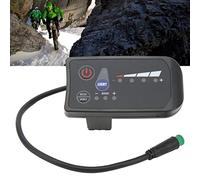 Electric Bicycle Power Display Meter, 5 Pin Bike LED Display Meter,Universal LED Display Control Panel for Electric Bike, Electric Scooter (36V)