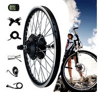Electric Bicycle Rear Wheel Kit 36V/48V - 250W/350W/500W, E-Bike Conversion Kit, Cycling Hub Motor with Intelligent Controller,48V/250W-20